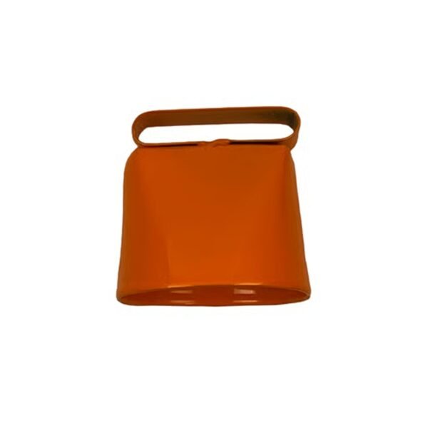 Handcrafted Orange Crooked Bell