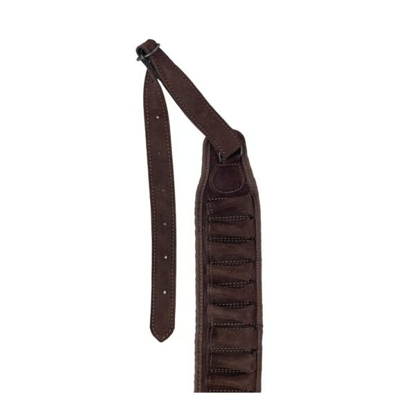 Frame214722608 (1) Leather cartridge belt 20 bore