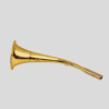 30 cm Brass signal horn