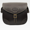 IMG_6905_final Genuine Leather Cartridge Bag Dark Brown
