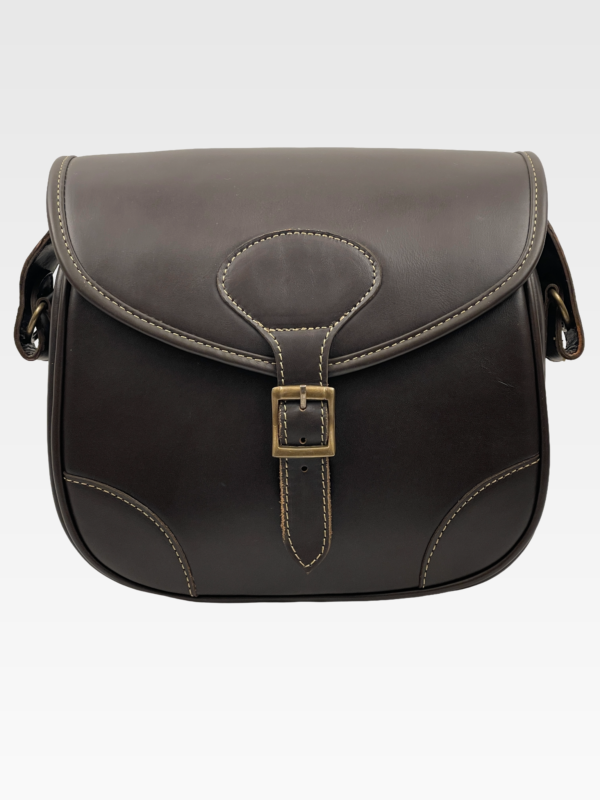 IMG_6905_final Genuine Leather Cartridge Bag Dark Brown
