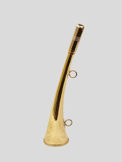 22 cm brass signal/ hunting horn