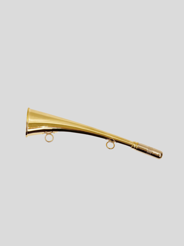 22 cm brass signal/ hunting horn
