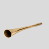 22 cm brass signal/ hunting horn