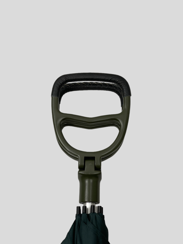 Olive green Umbrella Walking stick