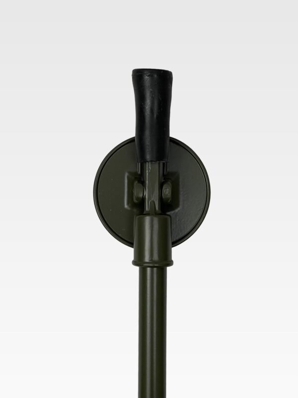 IMG_7067_final Olive green Beckenham-Royal Height-adjustable shooting stick with rubber ferrule