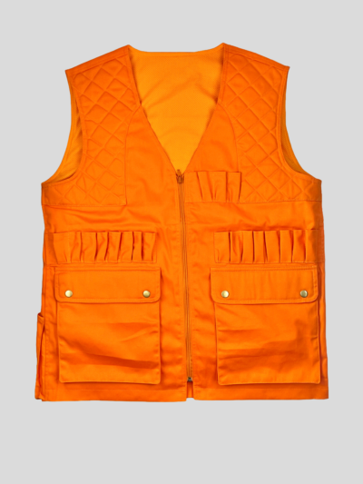 Orange high-visibility GILET