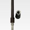 IMG_7215_final Beckenham Ascot Brown Leather Height-Adjustable shooting stick with rubber Ferrule