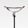 IMG_7216_final Beckenham Ascot Brown Leather Height-Adjustable shooting stick with rubber Ferrule