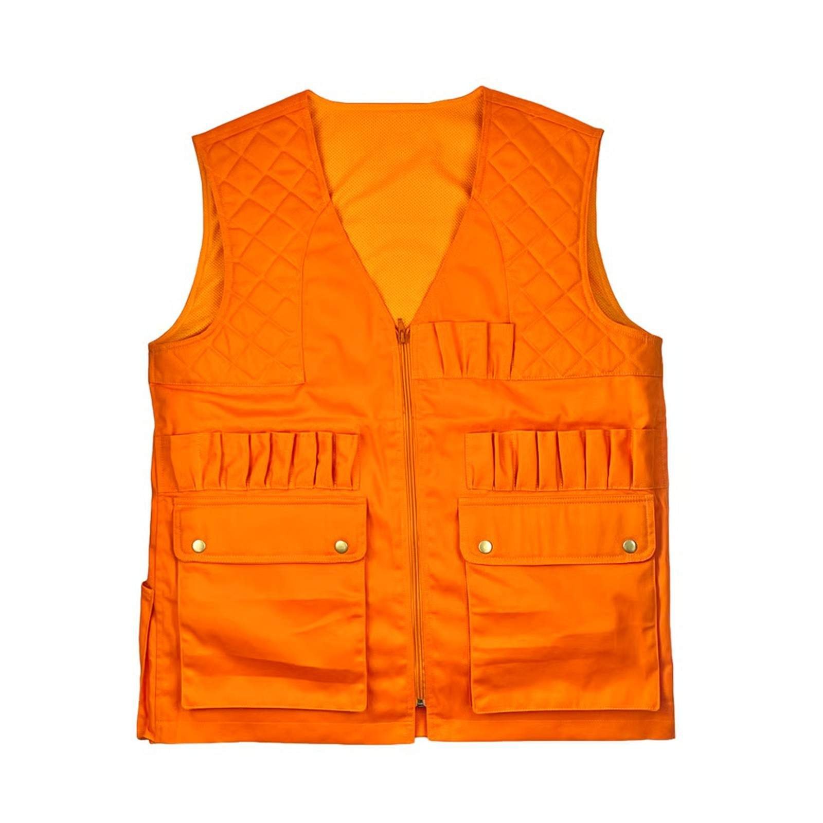 Orange high-visibility GILET