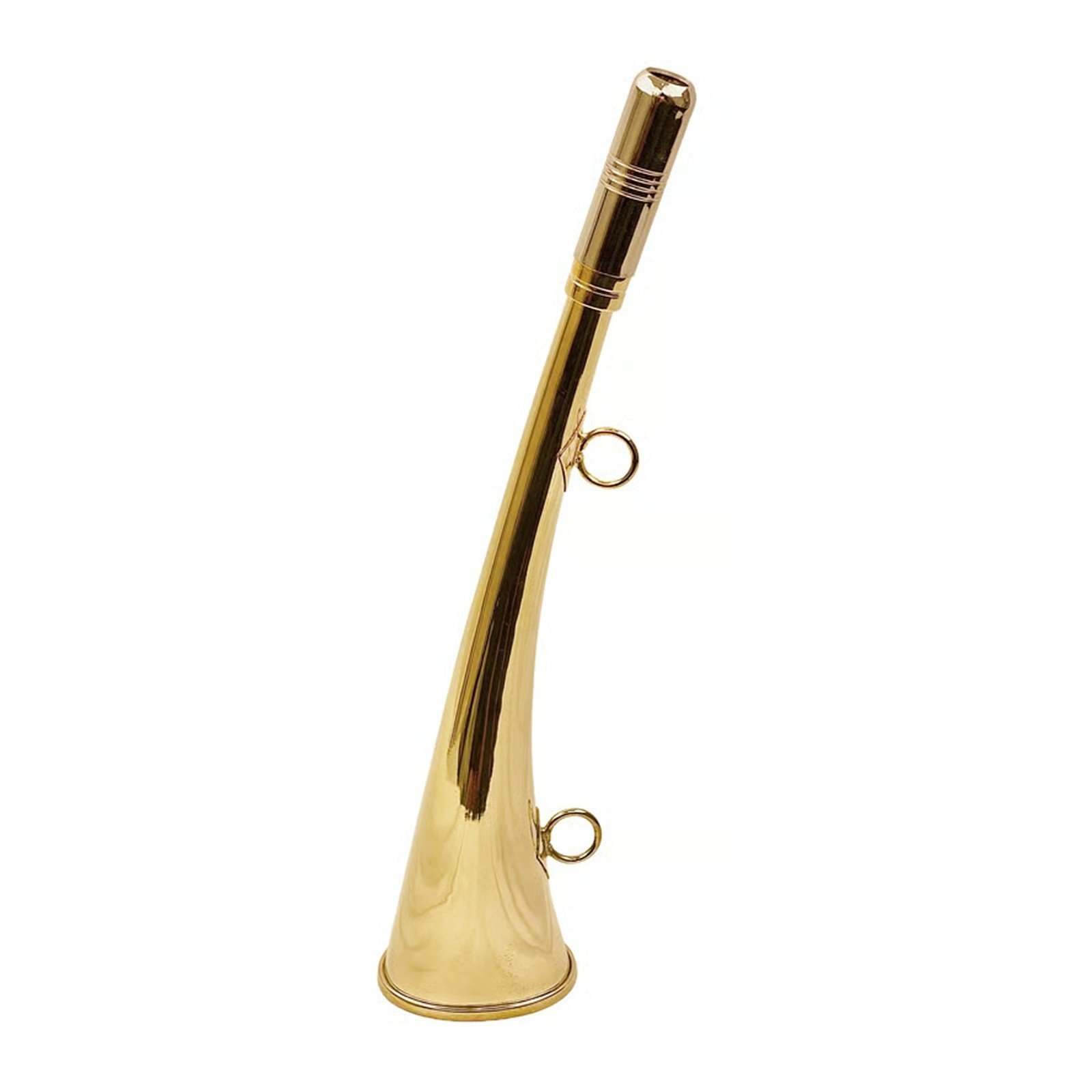 22 cm brass signal/ hunting horn