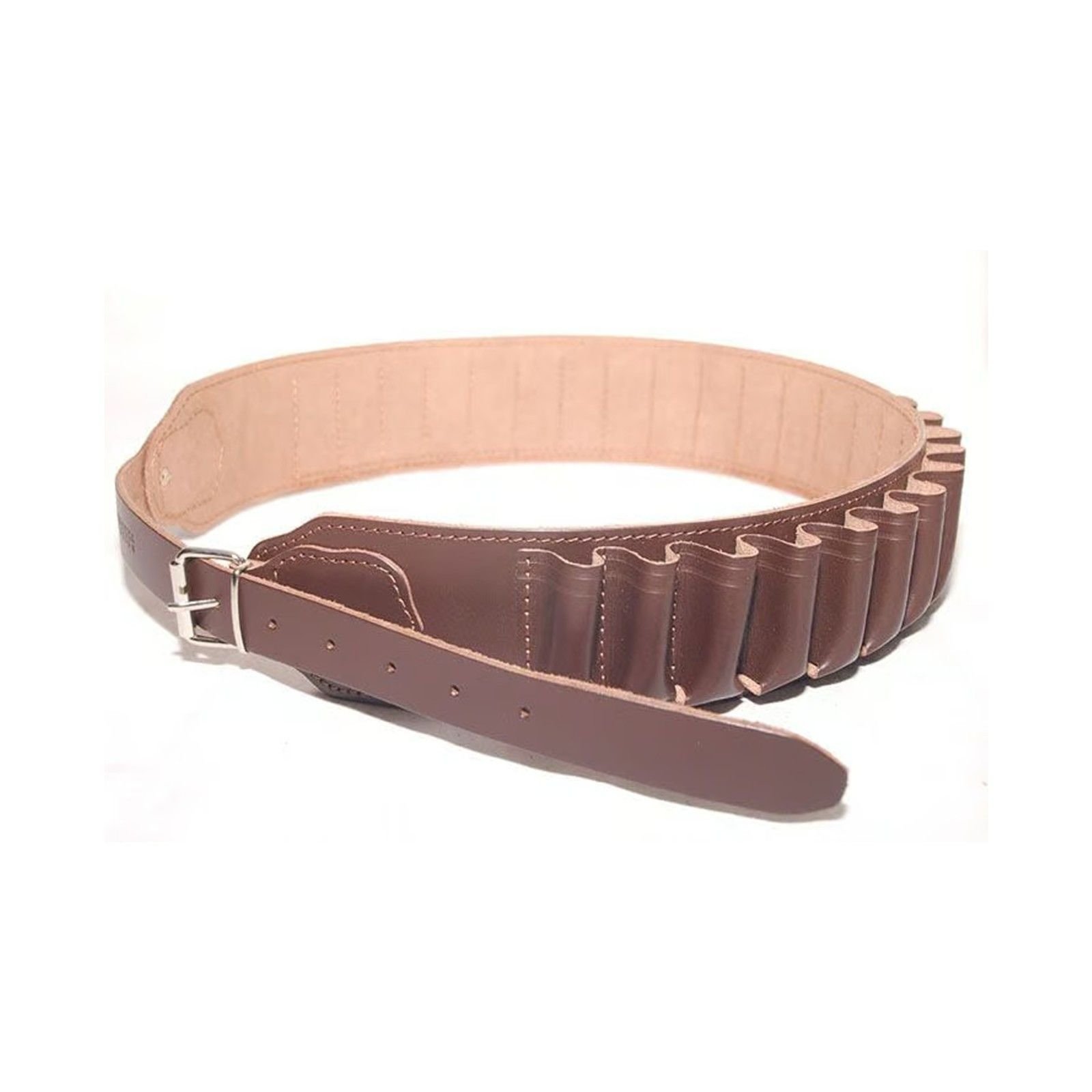 Cartridge belt in Genuine leather