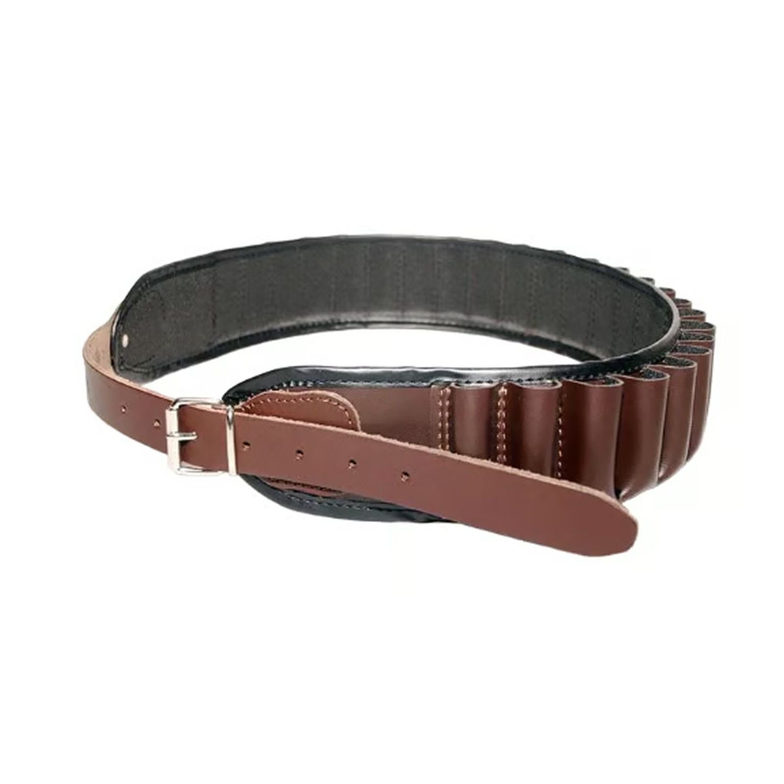 Leather cartridge belt 20 bore