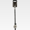 Height-Adjustable Dark Brown Seat Stick