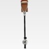 Height-adjustable walking seat stick
