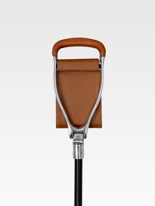 Height-adjustable walking seat stick